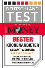 Siegel: Bester Küchenanbieter Siegel: Bester Küchenanbieter