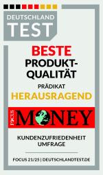 Siegel: Beste Produktqualität