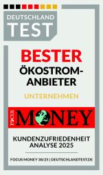 Siegel DEUTSCHLAND TEST: Ökostrom