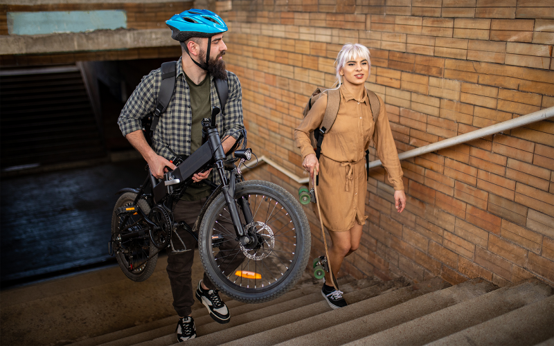 cult damenfahrrad GREEN'S Corwen – zahnschiene ergonomisch Farbe:blau (ice blue matt) DIY Aufbewahrung für Grußkarten