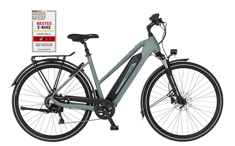 Fischer Viator 2.1 im Test: Gnstiges Trekking-E-Bike mit starkem Heckmotor