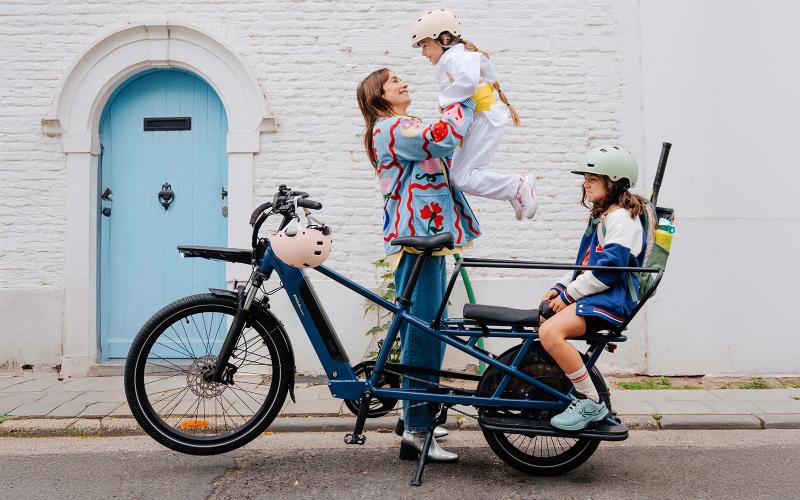 Alltagstaugliche E-Mobilitt: das E Three 500 von Decathlon B'twin